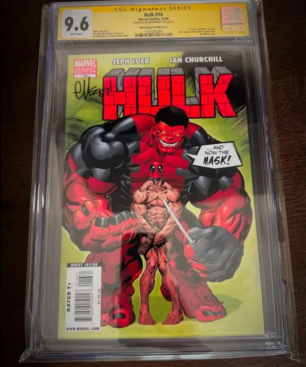 Hulk #16 CGC 9.6 Signature Series