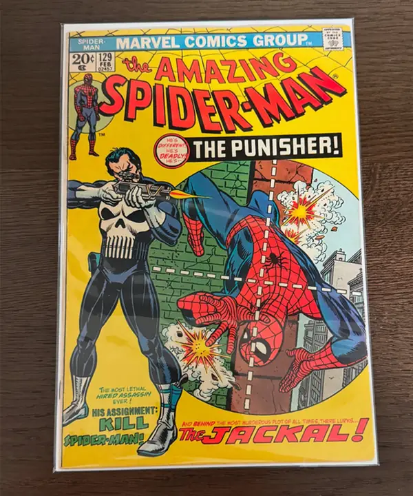Amazing Spider-Man #129, first Punisher